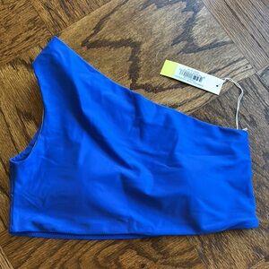 Summersalt Ruched Sidestroke Bikini Top ‘Hydrangea’ Size 8